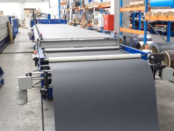 COMAX profiling line Bag for roofing production with aluminium and galvanized steel core